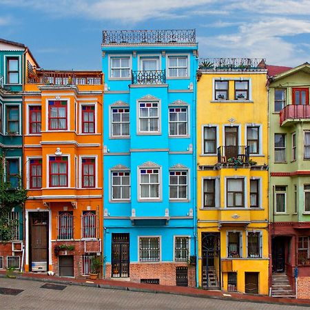 Istanbul Old City Colorful Houses Balat Petrion Hotel Eksteriør billede