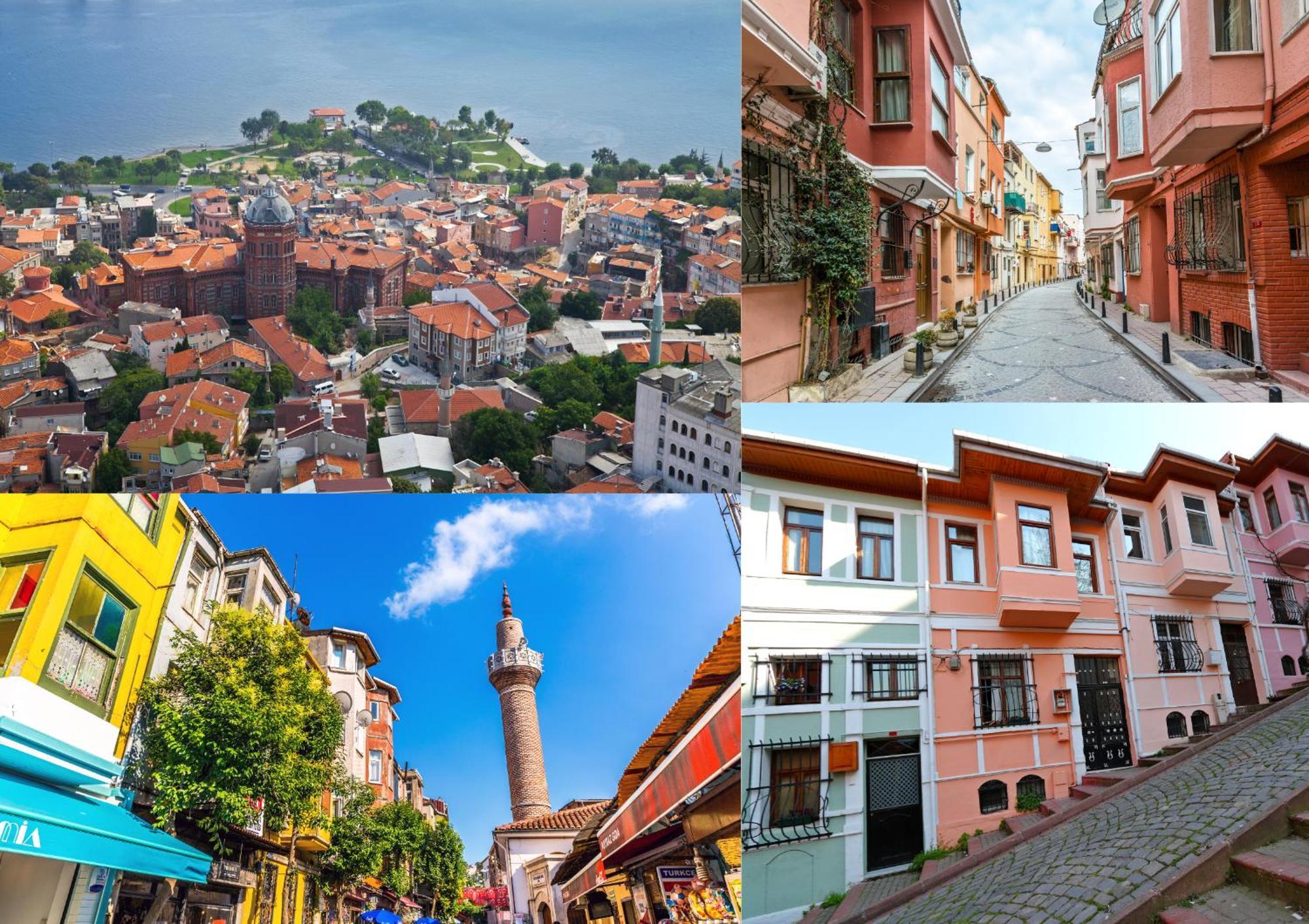 Istanbul Old City Colorful Houses Balat Petrion Hotel Eksteriør billede
